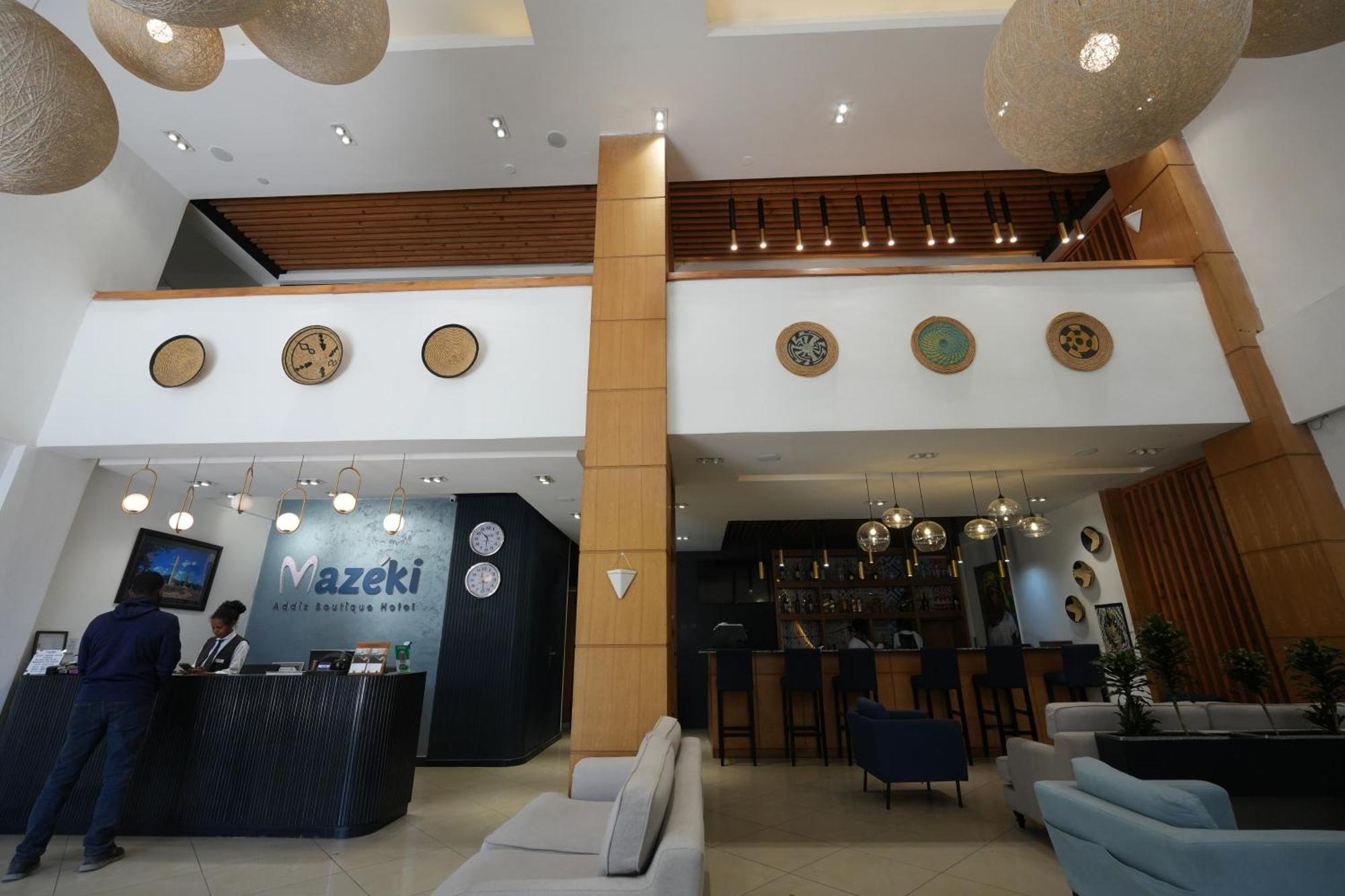 Mazeki Addis Boutique Hotel ภายนอก รูปภาพ