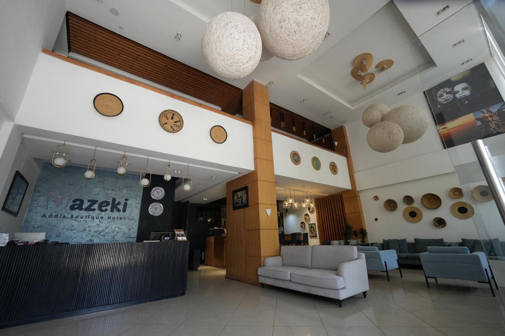 Mazeki Addis Boutique Hotel ภายนอก รูปภาพ